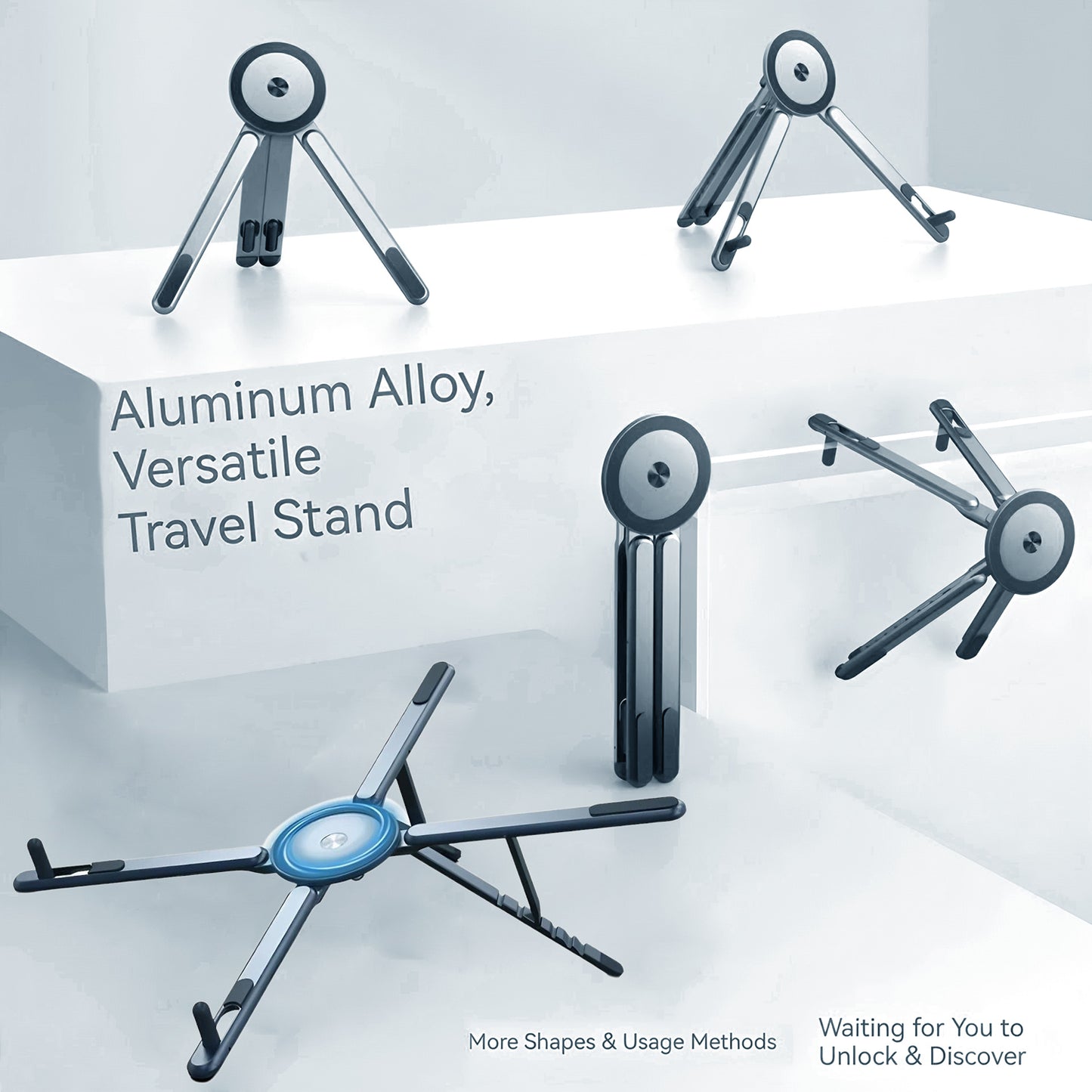 Foldable Phone Tripod & Selfie Stick 3-in-1