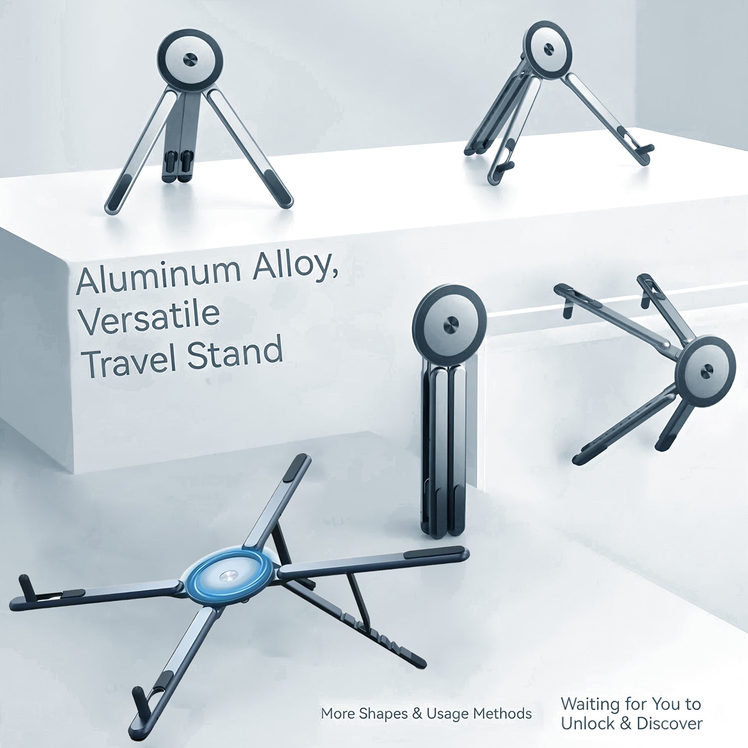 Foldable Phone Tripod & Selfie Stick 3-in-1