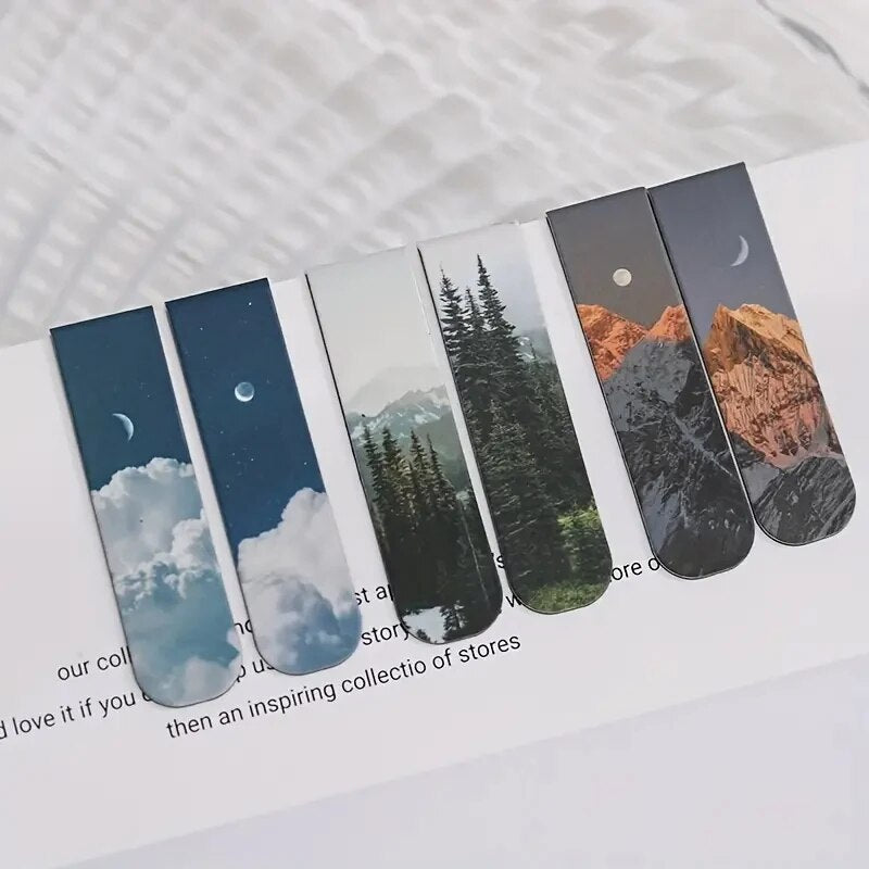 Forest Scene Magnetic Page Marker