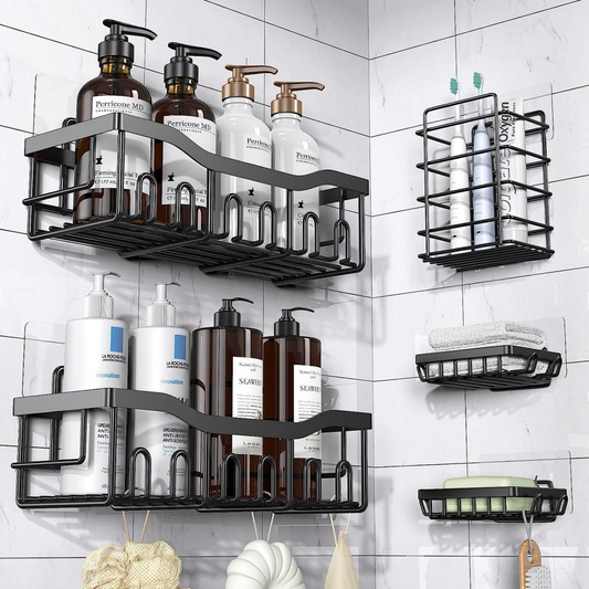 over the shower head caddy